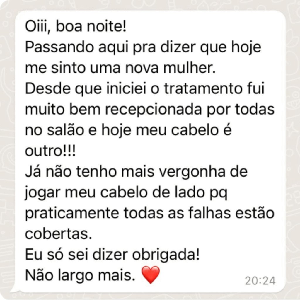 Depoimento de paciente